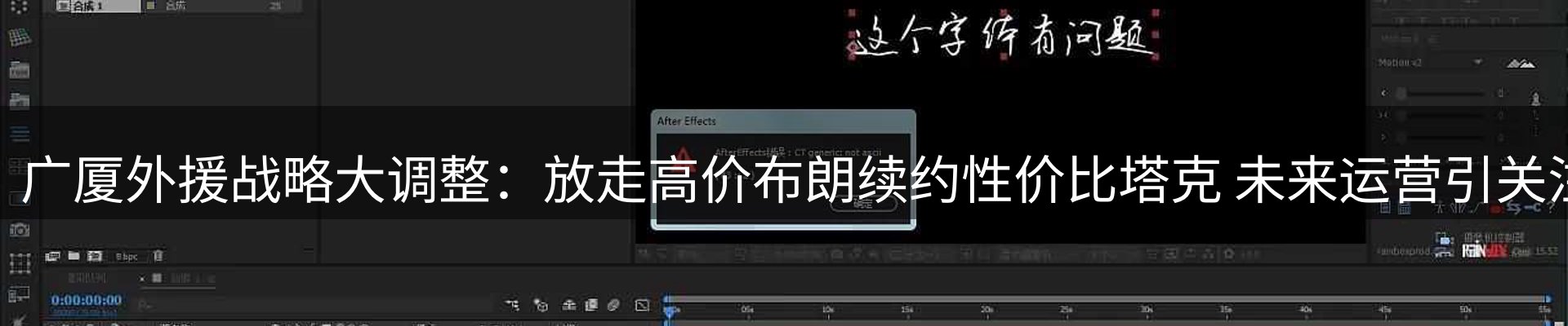 公司观察